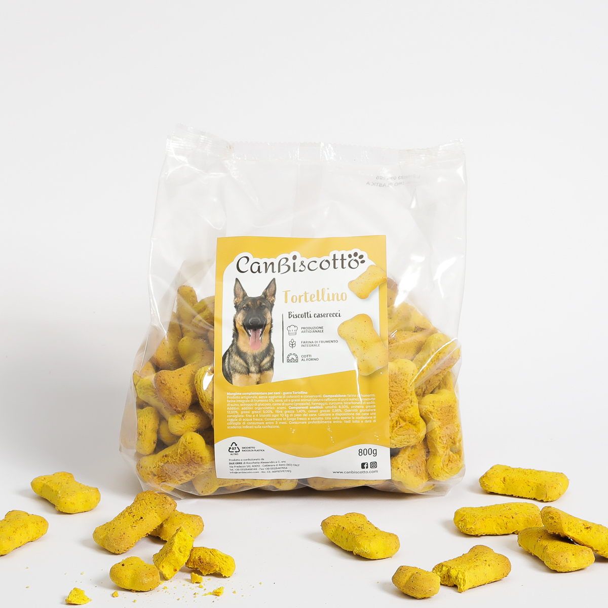 Biscotti per cani gusto Tortellino - 800g