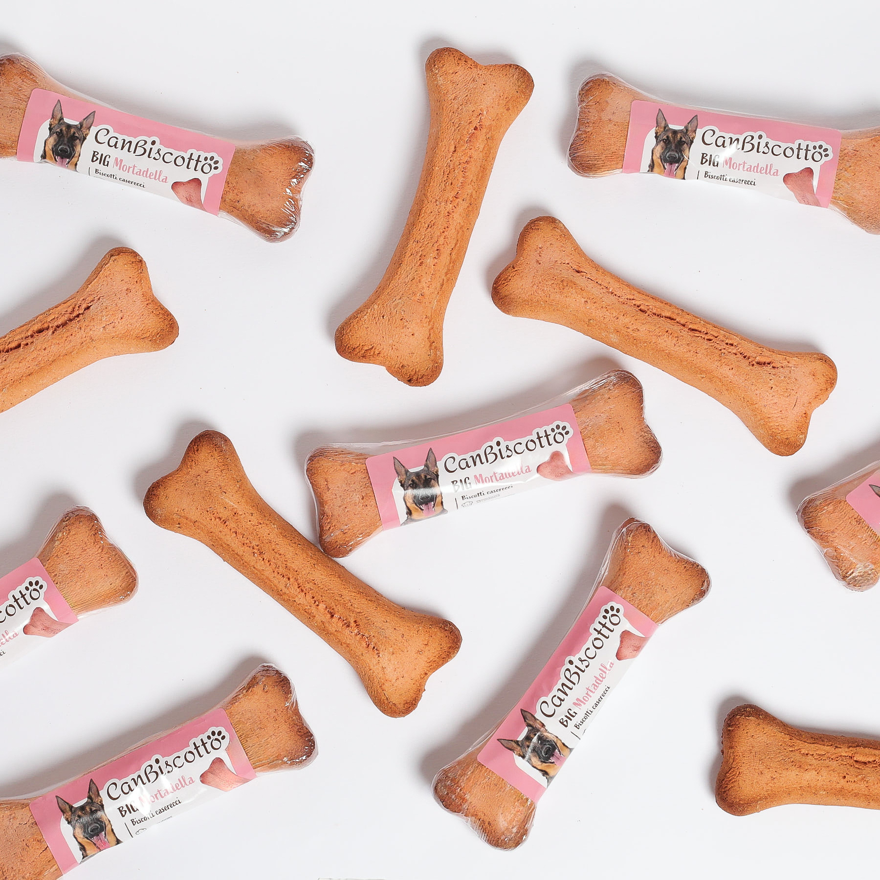 Biscotto Big per cani gusto Mortadella - 65g - immagine 2