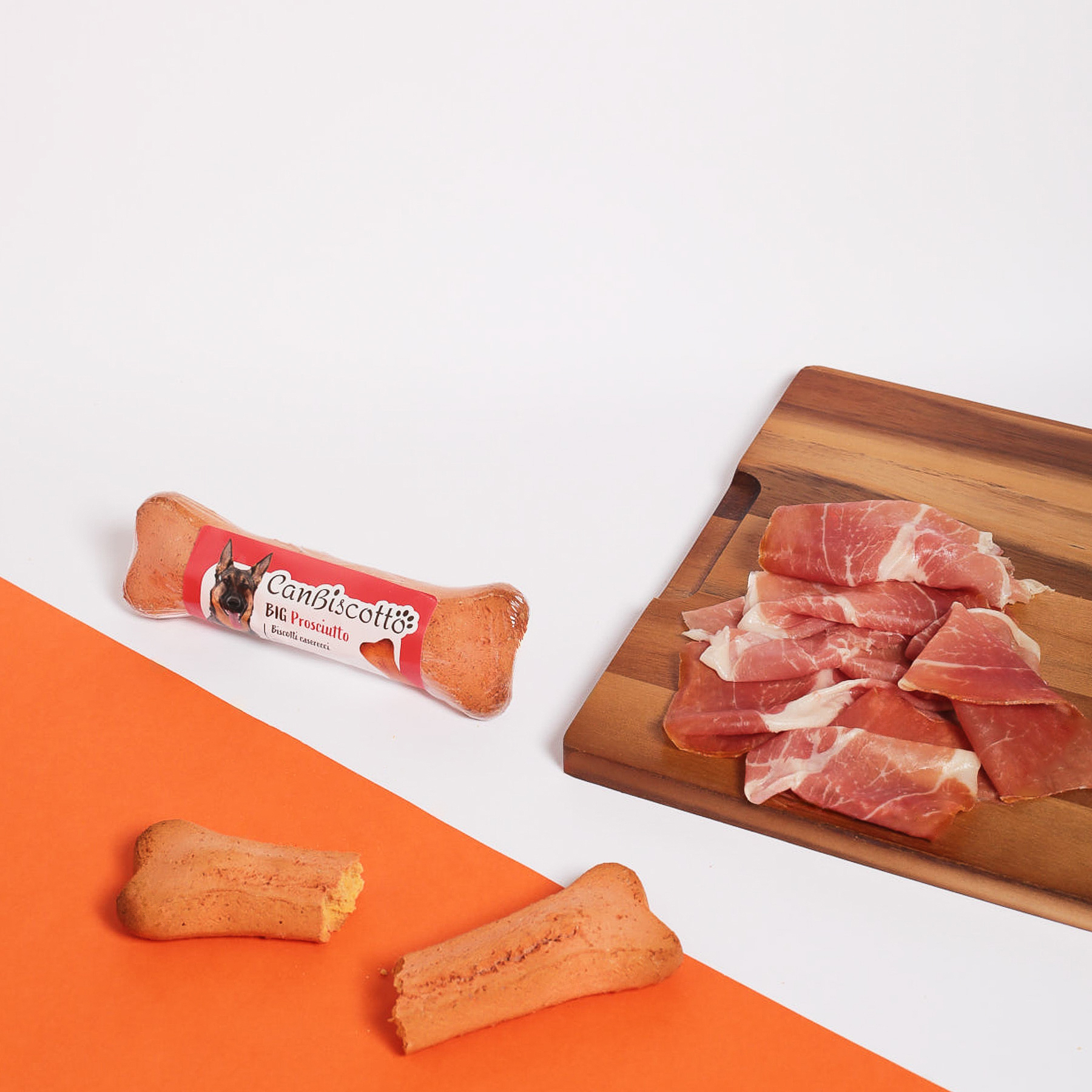 Biscotto Big per cani gusto Prosciutto - 65g - immagine 2